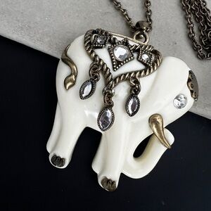 Elephant Pendant Necklace AVON